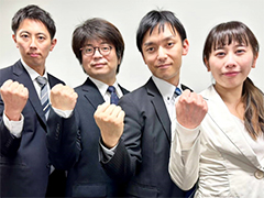 左から、板井さん、中山さん、西村さん、永澤さん