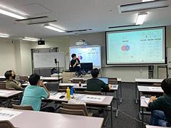 SDGsコミュニティ・マーケティング授業の様子