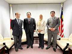 マレーシア大使館表敬訪問