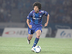 プロサッカー選手時代の津田 和樹さん