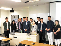 保坂区長を囲んでMPP2019受講学生メンバー
