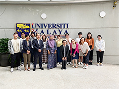 海外研修セミナーⅠ：「マレーシア研修を終えて」の集合写真