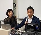 電通デジタル:奈良様(写真右)と電通:廣田様(写真左)
